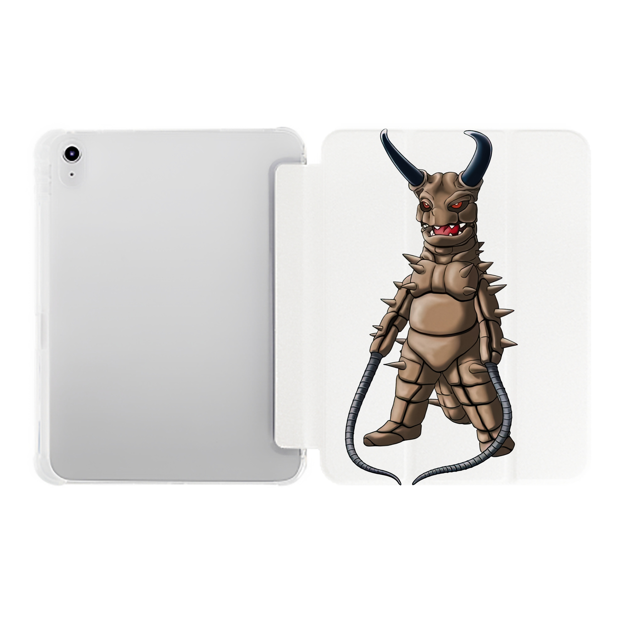 （画像用） ウルトラマン Ultraman IPad ケース ペン収納付き 三つ折りスタンド PUレザー×シリコン 対応機種9.5/10.5/10.9インチ